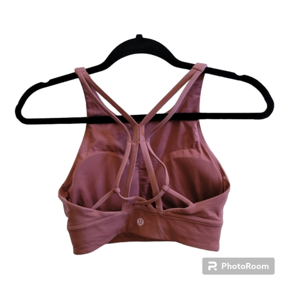 Lululemon X SoulCycle Ride & Reflect Padded Sports Bra Adobe Dust Size 4 - Picture 2 of 12